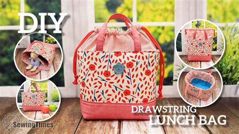 metal lunch box pattern|free insulated lunch bag pattern.